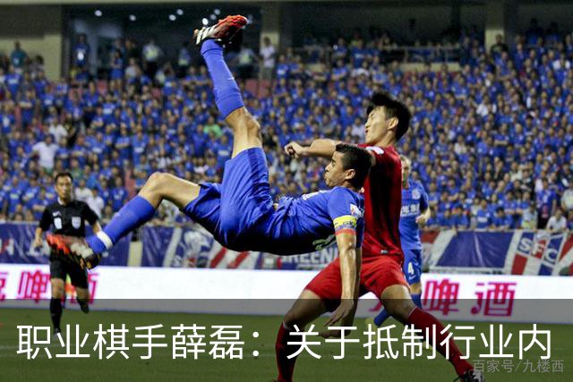 职业棋手薛磊：关于抵制行业内“歪风邪气”的倡议书